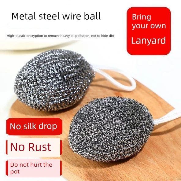 Paslanmaz Çelik Bulaşık Teli - 5'li Paket - 3