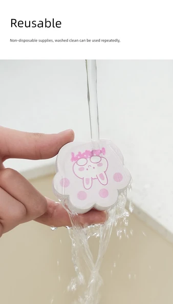Ayna Temizleme Süngeri - 2'li Paket - O Baloncuk Ayı Büyük Boy - 12