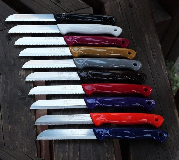 SOLİNGEN MEYVE SEBZE BIÇAĞI SİMLİ 12 ADET TIRTIKLI 1.KALİTE