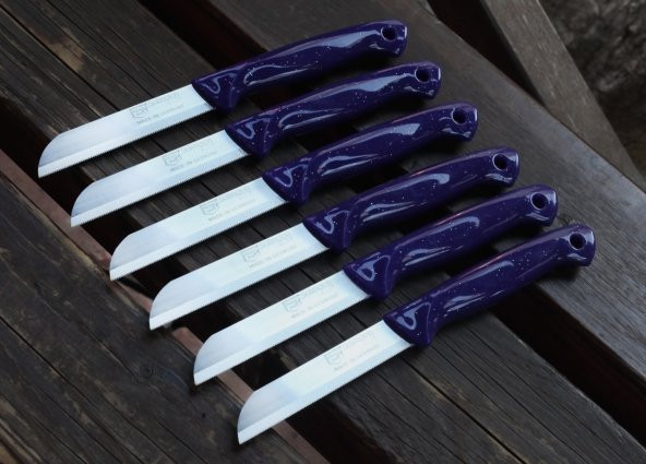 SOLİNGEN MEYVE SEBZE BIÇAĞI SİMLİ 12 ADET TIRTIKLI 1.KALİTE - 4