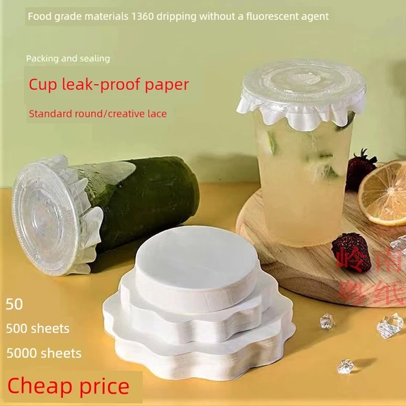 Dantelli Sütlü Çay Bardağı Mühürleme Filmi - 11.5cm - 5000 Adet (10 Paket) - 2