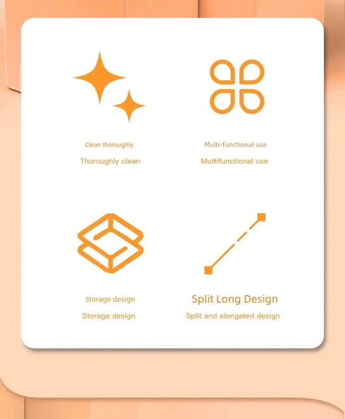 Çok Fonksiyonlu Elektronik Temizleme Seti Q20 - 20'si Bir Arada - Siyah - Deterjansız - Resim 5