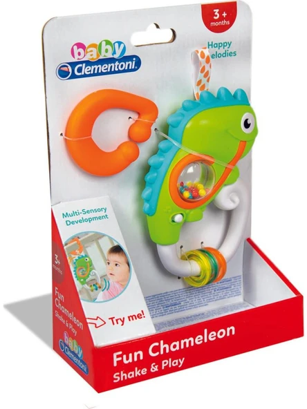 Clementoni Baby İnteraktif Bukalemun Oyuncak 17332 - 2
