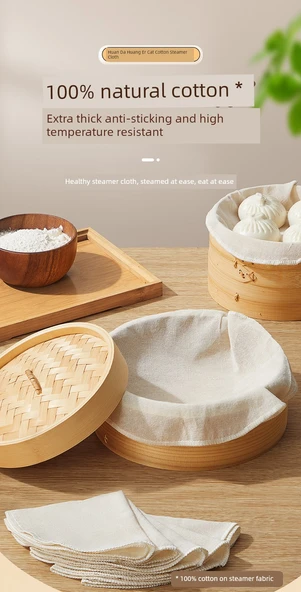 Buharlama Bezi - 18 Adet [Ekonomik Paket] 36cm * 15 + Hediye [30cm] * 3 - 6