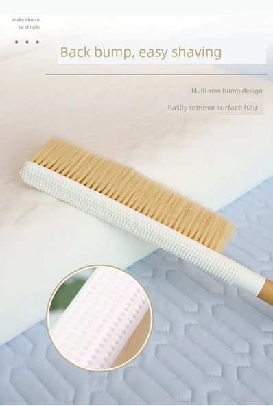 Yatak Toz Alma Fırçası - Ahşap Rengi - Tekli - Resim 10