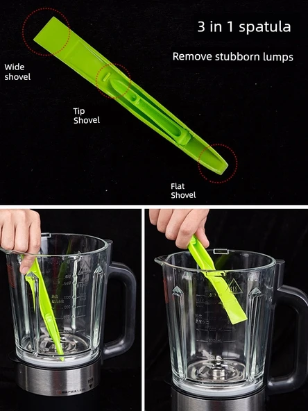 Fırça Seti - Siyah Fırça, Kıl Dirsek Fırçası, Kısa Saplı Bardak Fırçası (3 Parça) - Resim 3