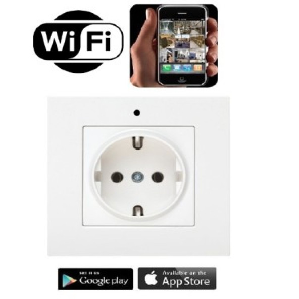 Duvar Prizi Wifi Gizli Kamera 4k Full Hd Uzaktan Izlenebilir