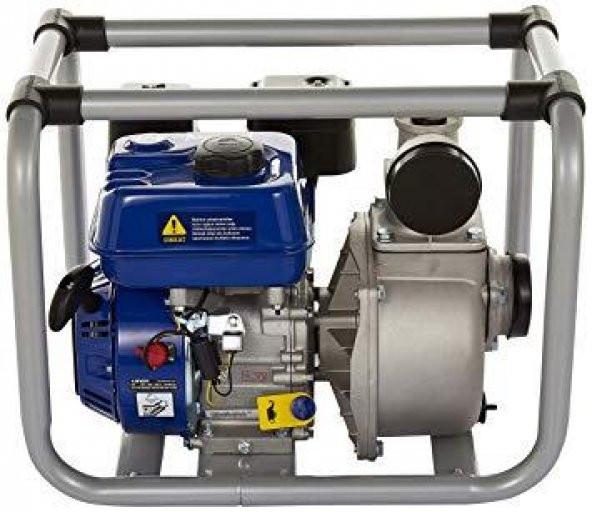 Hyundai WP80 Benzinli Su Motoru 4 Zamanlı Motor 3lük Giriş-Çıkış - 3