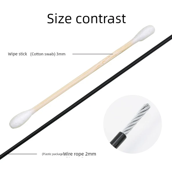 Mor Plastik Kaplı Çelik Halat Çamaşır İpi 2mm 10m - 12