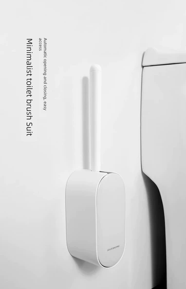 Deliksiz Japon Klozet Fırçası Seti (2 Adet) - Geliştirilmiş Model - Resim 7