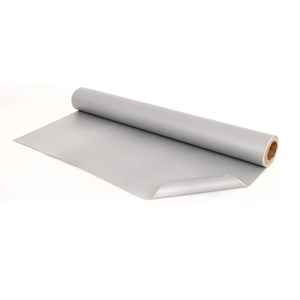 CAM ELYAF KUMAŞ ÇİFT TARAFI SİLİKON KAPLI GRİ RENK (EN:1 MT BOY: 1 MT) - Resim 2