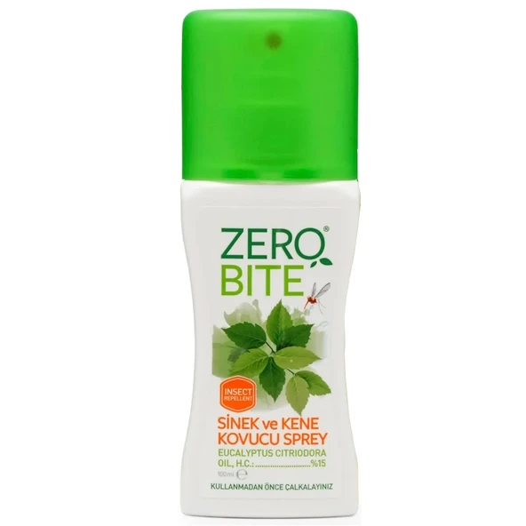 Zerobite Bitki Özlü Sinek ve Kene Kovucu Sprey 100 ml