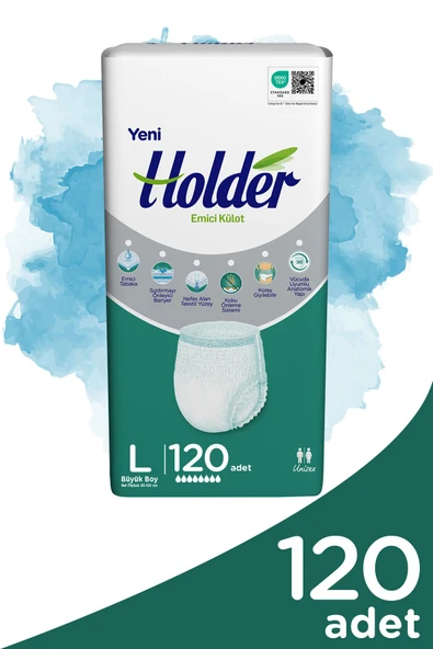 Emici Külot Yetişkin Hasta Bezi Large Büyük Boy 30'lu / 4 Adet