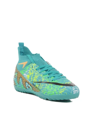 Ayakmod Turkuaz Altın Unisex Halı Saha Ayakkabısı Air 600 G - 3