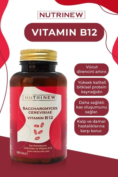 Nutrinew Saccharomyces Cerevisiae B12 120 Tablet