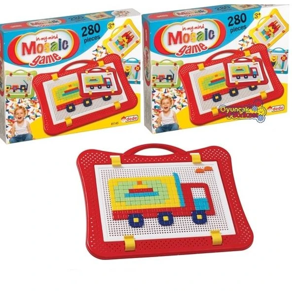 Mozaik Oyunu ( 280 Prç ) Mozaik Yap Boz Oyunu - Resim 3