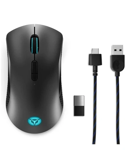 Lenovo Legion M600 GY50X79385 RGB Şarjlı Ergonomik Optik Kablolu/Kablosuz Oyuncu Mouse - 1