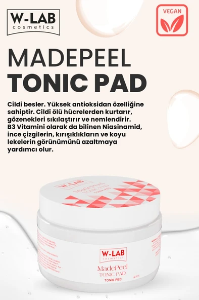 W-Lab Kozmetik Madepeel Tonic Ped 40 Adet - 4