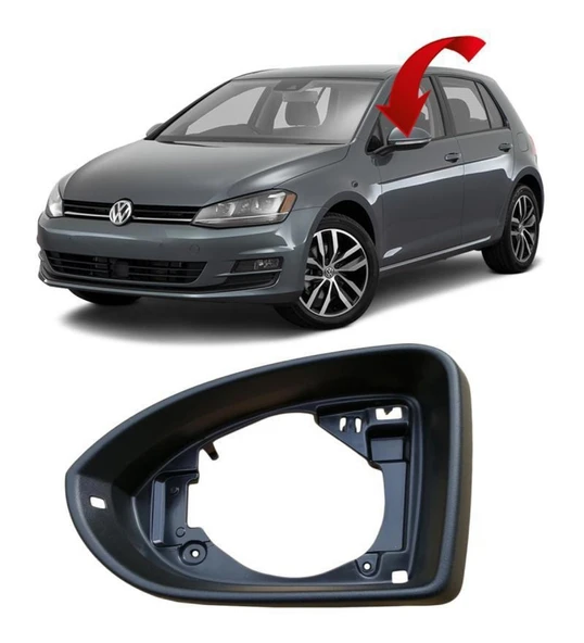 AYNA ÇERÇEVESİ SOL GOLF7 2014>> ürün görseli 1