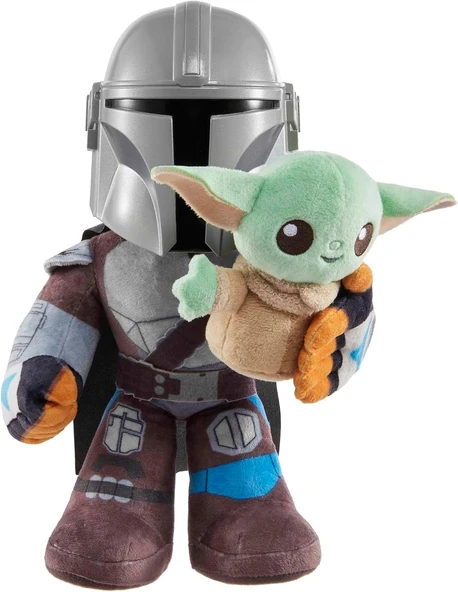 Star Wars Mandalorian Sesli Peluş HNT52