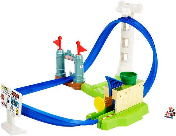 Hot Wheels Mario Kart Keskin Dönüşler Pist Seti HGK59