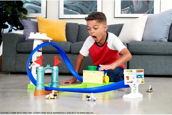 Hot Wheels Mario Kart Keskin Dönüşler Pist Seti HGK59 - 2