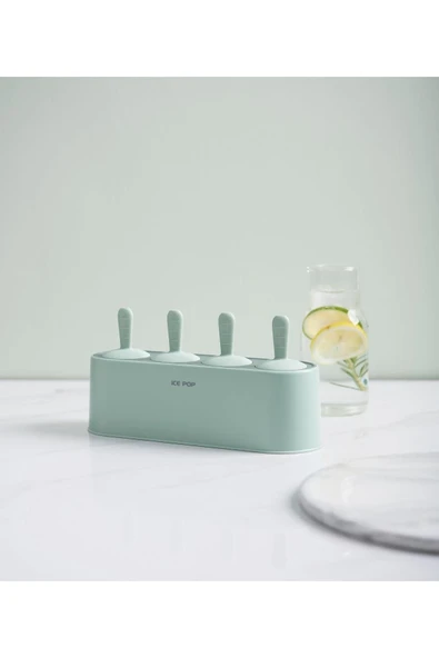 Pinmoo Evde Dondurma Şeker Kalıbı- Mint - 4