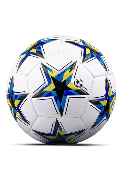 Uefa Şampiyonlar Ligi Futbol Topu 4 Astarlı No:5 480 Gr + Pompa Hediyeli X500 - 6