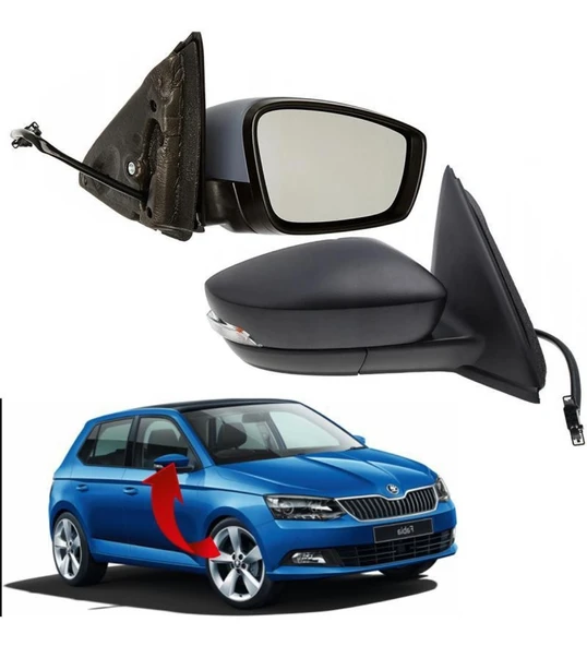 AYNA KOPMLE SAG 6 KABLOLU FABİA 2015-2019 ürün görseli 1