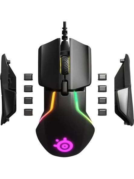 SteelSeries Rival 600 RGB Ergonomik Optik Kablolu Oyuncu Mouse - 2