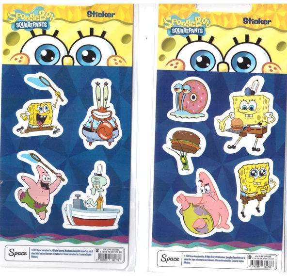SPONGE BOB STICKER STC-381778