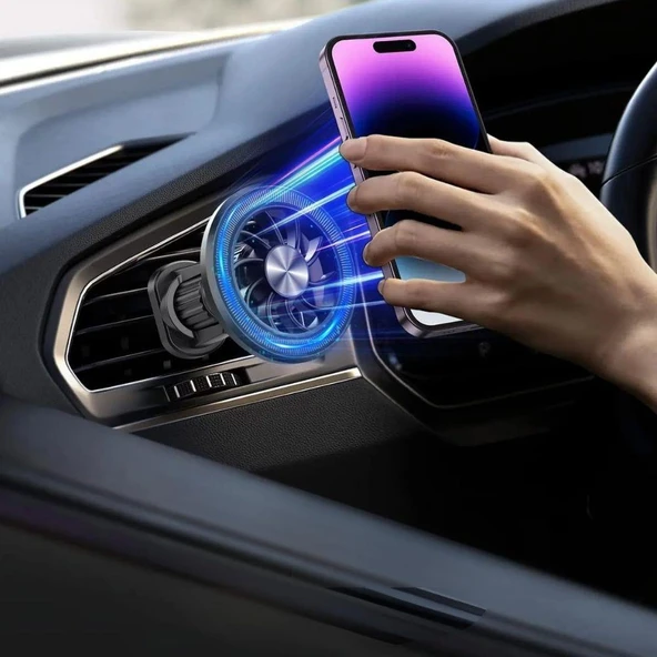 Araç Telefon Tutucu Vakumlu 360 Derece Ayarlanabilir Sabitlenebilir Telefon Aparatı - 2