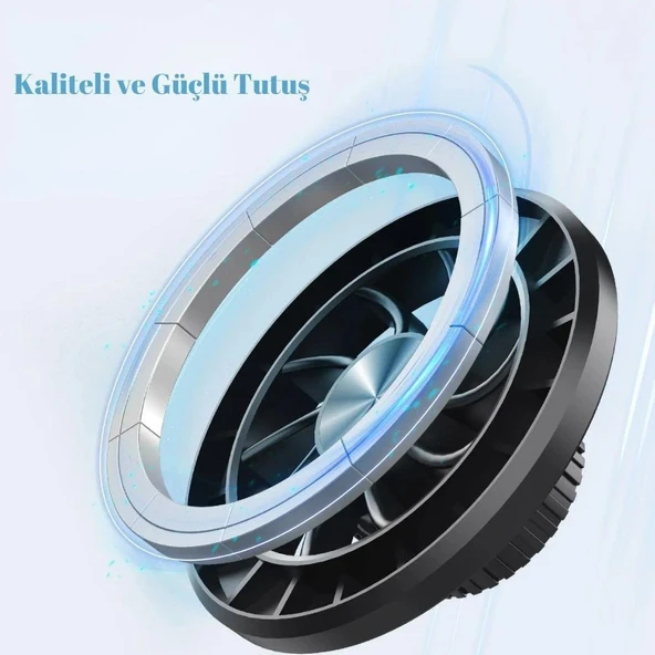 Araç Telefon Tutucu Vakumlu 360 Derece Ayarlanabilir Sabitlenebilir Telefon Aparatı - 3