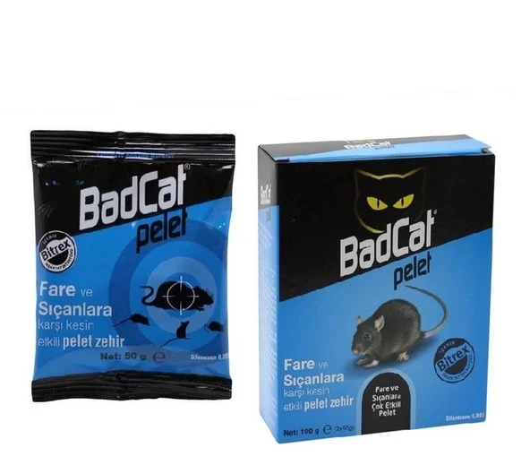 Badcat Pelet Fare Ve Sıçanlara Karşı Badcat Pelet