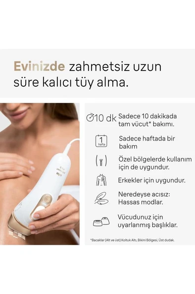 Braun IPL Silk·expert Pro 5, Evde Tüy Alma, Çanta, Venus Tıraş Makinesi, 2 Başlık ile, PL5146 - 5