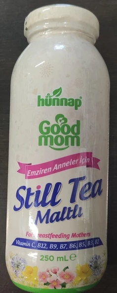 HÜNNAP GOOD MOM EMZİREN ANNELER İÇİN STILL TEA MALTLI İÇEÇEK 250ML CAM - 1