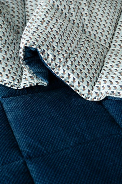 APRİCİTAS ÇİFT KİŞİLİK UYKU SETİ SOFTLY PICASSO INDIGO - 3