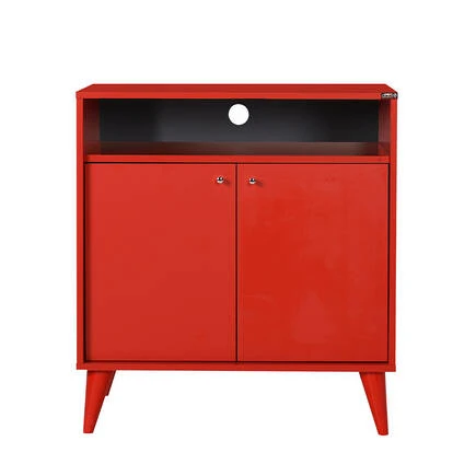 London Çok Amaçlı Dolap - Kırmızı 73x79x42 cm (GxYxD) - 10