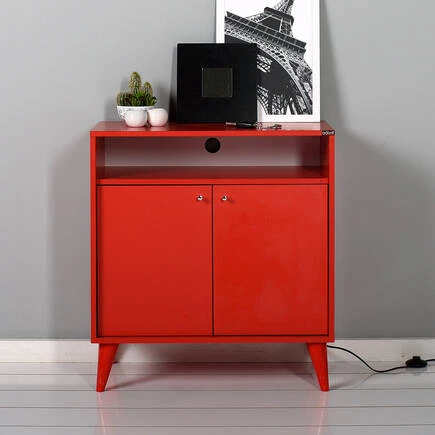 London Çok Amaçlı Dolap - Kırmızı 73x79x42 cm (GxYxD) - 12