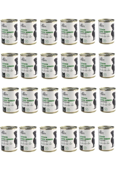 Köpek Yaş Mama Kuzu Konserve Jöleli Premium Parça Etli Yemek Besleyici Tahılsız İçerik 24 x 415gr - 2