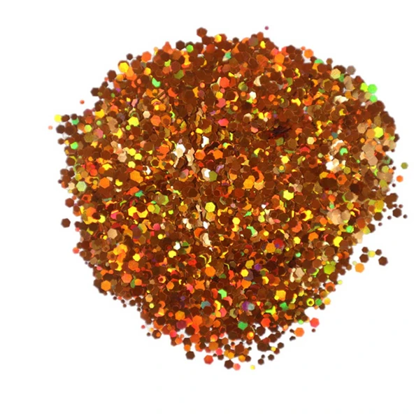 Glitter Sim Epoksi Süsleme Aksesuarı (100 GR)  Turuncu