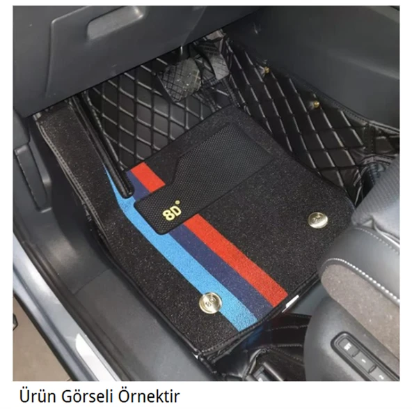 Ford Fiesta 2004-2008 Arası Aracına Özel 8d Çift Katmanlı Havuzlu Paspas Takımı