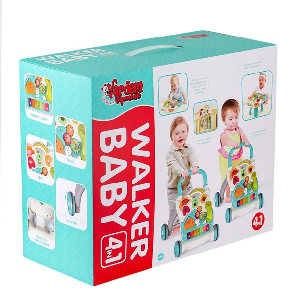 BIB-6017 Pianolu Yürüme Arkadaşı 4IN1 - 2