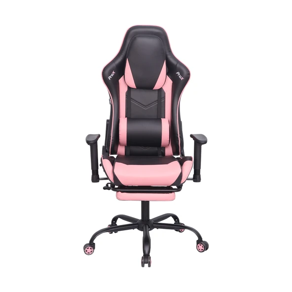 Adore Gaming ProX Oyuncu Koltuğu Siyah / Pembe S. Deri 71x77,5-126x136 cm - 2