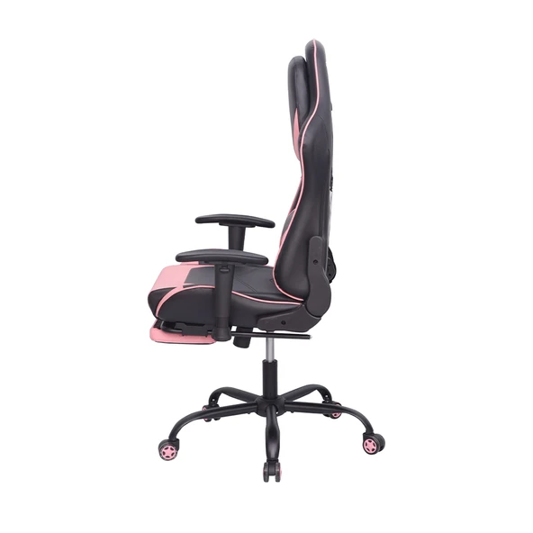Adore Gaming ProX Oyuncu Koltuğu Siyah / Pembe S. Deri 71x77,5-126x136 cm - 5