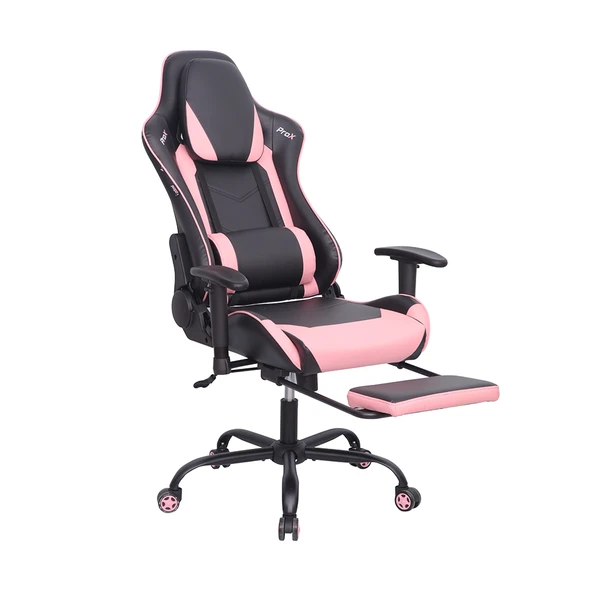 Adore Gaming ProX Oyuncu Koltuğu Siyah / Pembe S. Deri 71x77,5-126x136 cm - 10