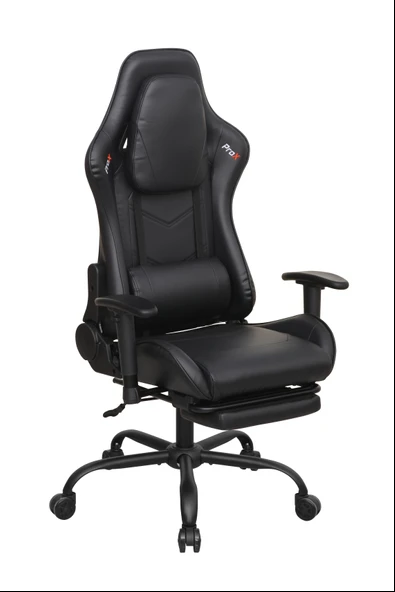 Adore Gaming ProX Oyuncu Koltuğu Siyah S. Deri 71x77,5-126x136 cm - 2