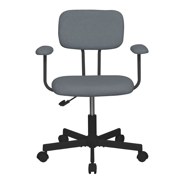 Teddy Çalışma Sandalyesi - Koyu Gri 64x63x74-83 cm