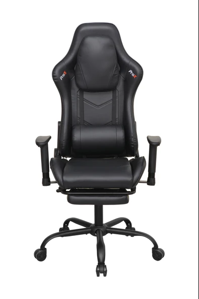 Adore Gaming ProX Oyuncu Koltuğu Siyah S. Deri 71x77,5-126x136 cm