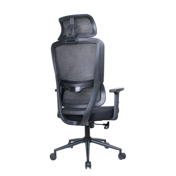 Reflex-S Full Ergonomic Yönetici ve Çalışma Koltuğu File Kumaş - Siyah 66 x 124-134 x -74 cm - 4